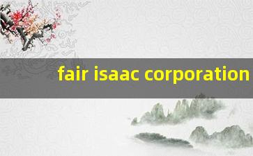 fair isaac corporation